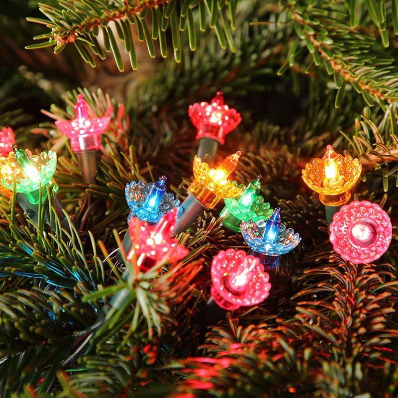 victorian lantern christmas tree lights