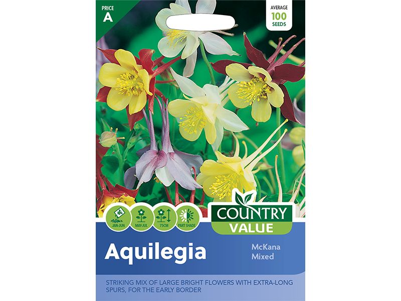 Aquilegia 'Mckana Mixed' Seeds