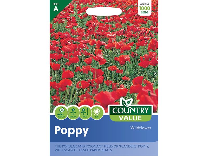 Poppy Wildflower Seeds