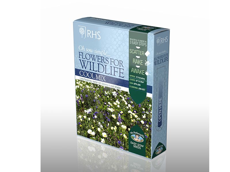 RHS Flowers for Wildlife 'Cool Mix' Seeds