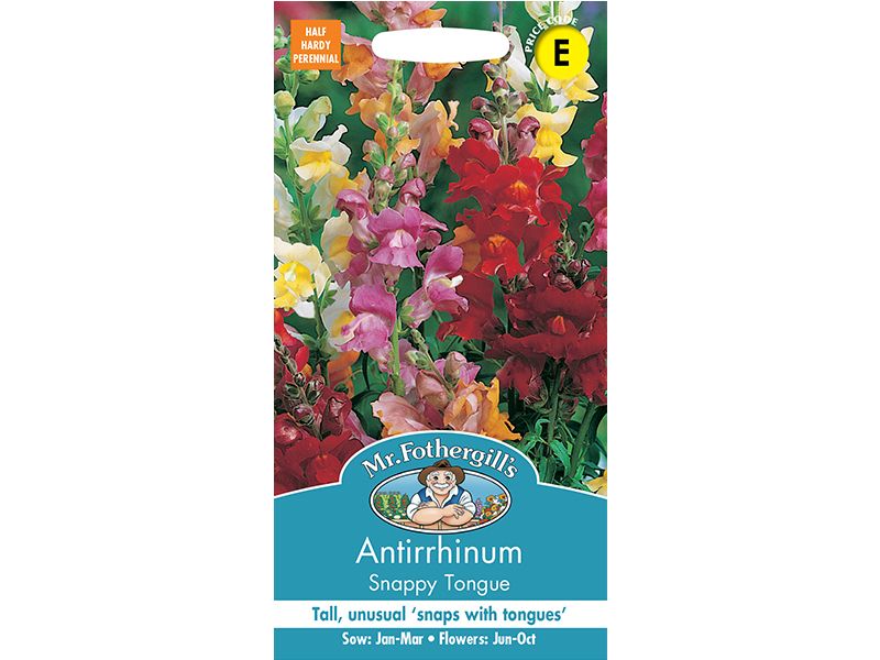 Antirrhinum 'Snappy Tongue' Seeds