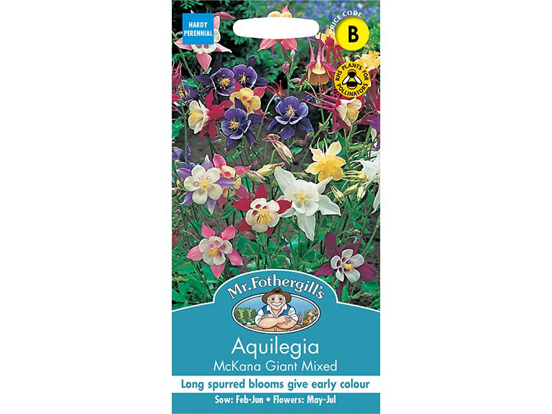 Aquilegia 'Mckana Giant Mixed' Seeds