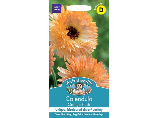 Calendula 'Orange Flash' Seeds