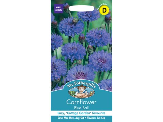 Cornflower 'Blue Ball' Seeds