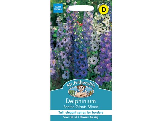 Delphinium 'Pacific Giants Mixed' Seeds