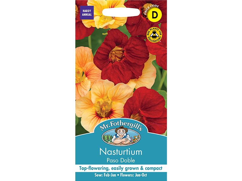 Nasturtium 'Paso Doble' Seeds