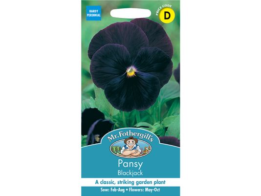 Pansy 'Blackjack' Seeds