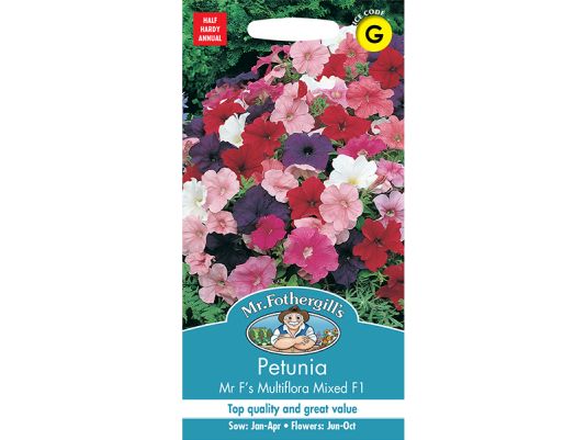 Petunia 'Mr F's Multiflora Mixed' F1 Seeds