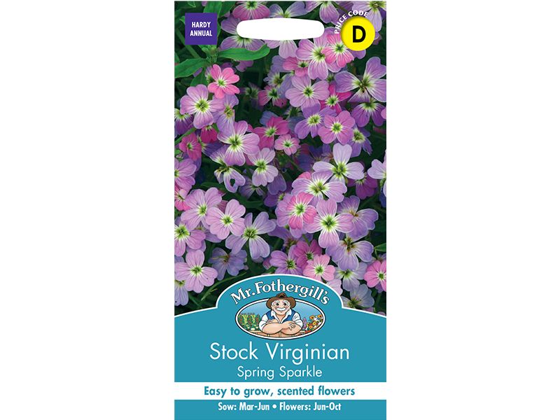 Stock 'Virginian Spring Sparkle' Seeds