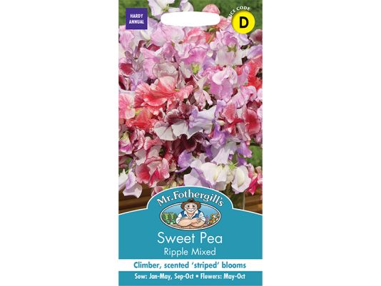 Sweet Pea 'Ripple Mixed' Seeds