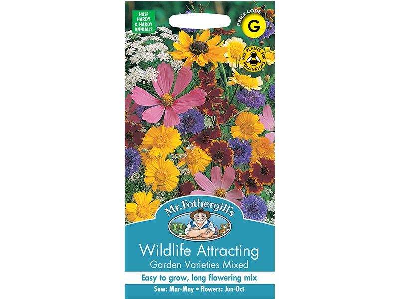 Wildlife Attracting Garden Varieties Mixed Seeds