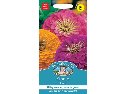 Zinnia 'Jazz' Seeds