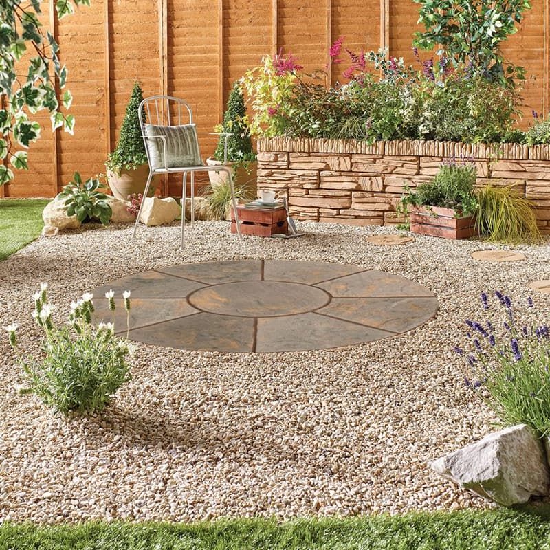 Abbey Paving Circle Kit Antique 1.5m