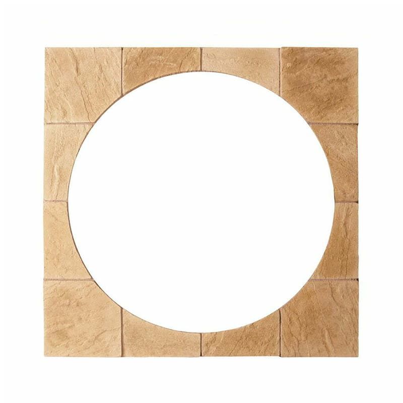 Abbey Paving 1.5m Circle Squaring Off Kit York Gold