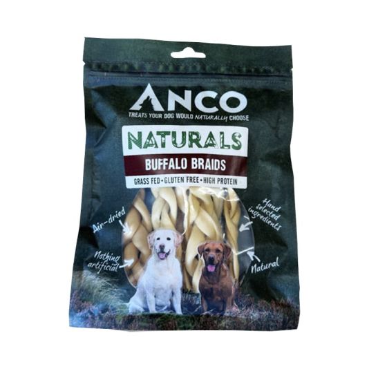 Anco Naturals Buffalo Braids 100g