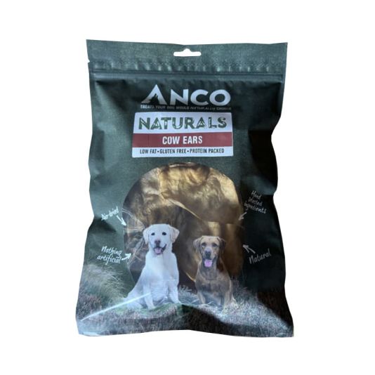 Anco Naturals Cow Ears 8 Pack