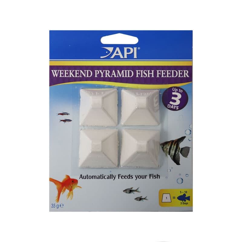 3 Day weekend Pyramid Fish Feeder