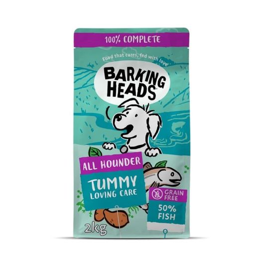 Barking Heads All Hounder Tummy Lovin' Care Fish 2kg