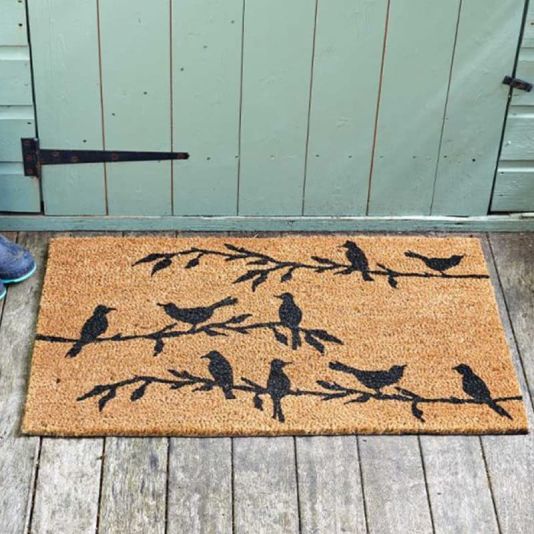 Bird Song Coir Mat 45 x 75cm