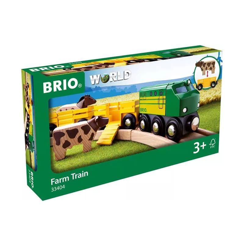 BRIO World Farm Train