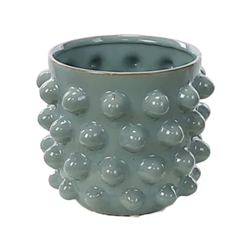 Bubble Pot Cover Grey/Blue - 12cm