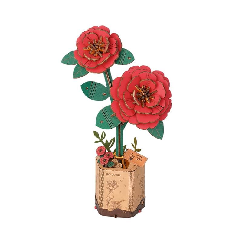 Camellia Wooden Model Kit