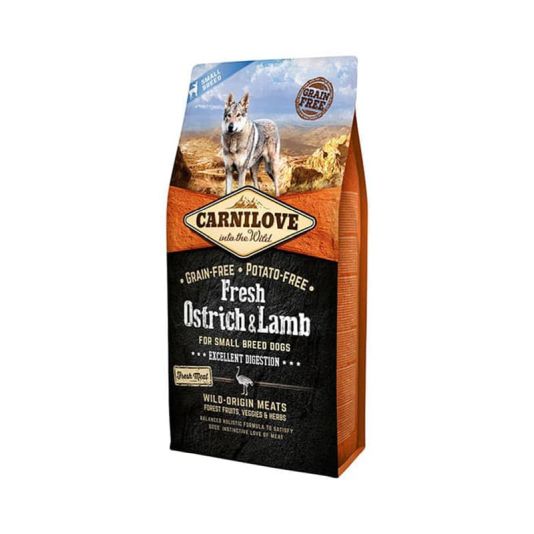 Carnilove Small Breed Fresh Ostrich & Lamb 1.5kg