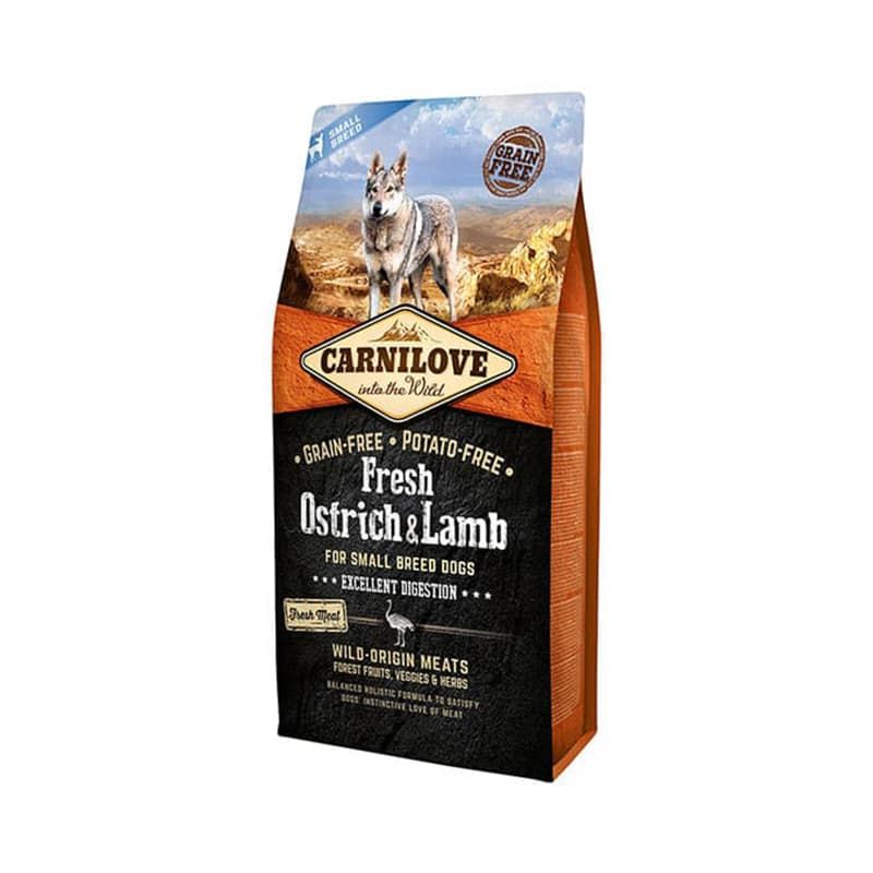 Carnilove Small Breed Fresh Ostrich & Lamb 1.5kg