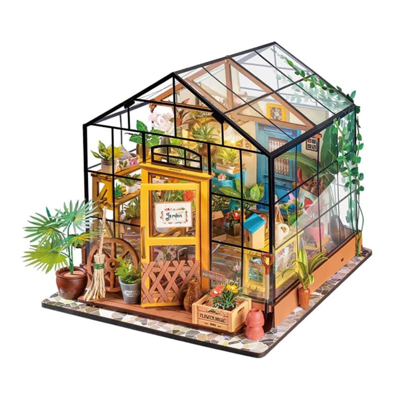 Cathy's Flower House DIY Miniature House Kit