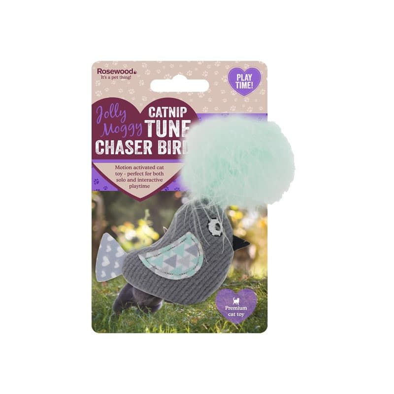 Catnip Tune Chaser Bird Cat Toy