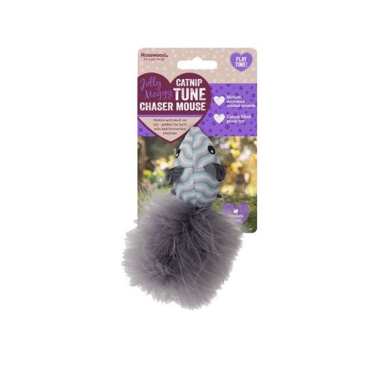 Catnip Tune Chaser Mouse Cat Toy