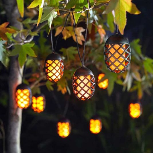 Cool Flame Solar String Lights