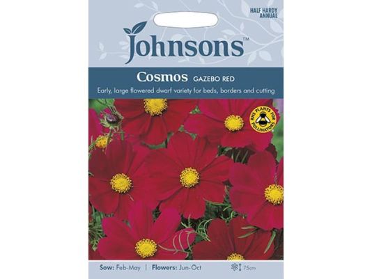 Cosmos 'Gazebo Red' Seeds