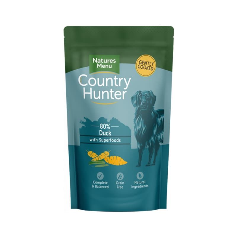 Country Hunter 80% Meat Pouch 150g - Succulent Duck