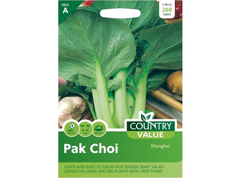 Pak Choi 'Shanghai' Seeds