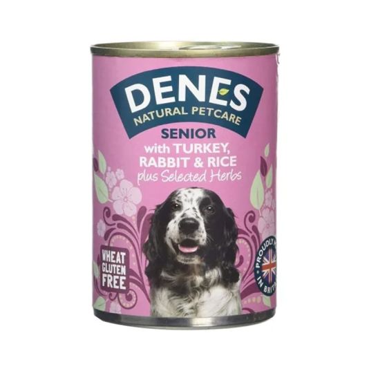 Denes Turkey, Rabbit & Rice - Senior 400g