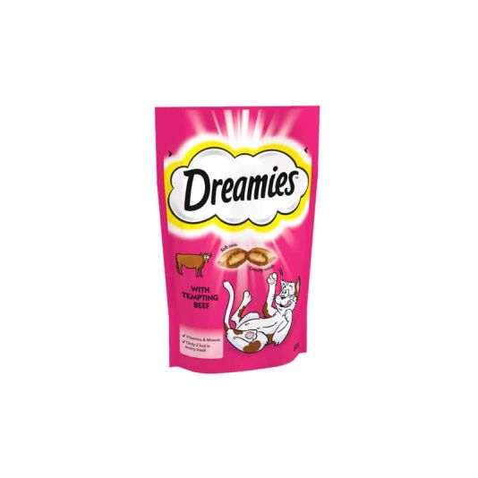 Dreamies Cat Treats - Beef 60g