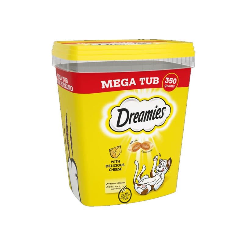 Dreamies Cat Treats - Cheese Mega Tub