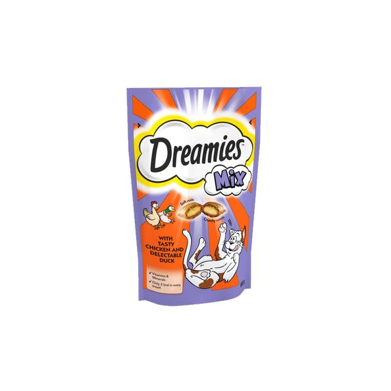 Dreamies Cat Treats - Chicken & Duck 60g