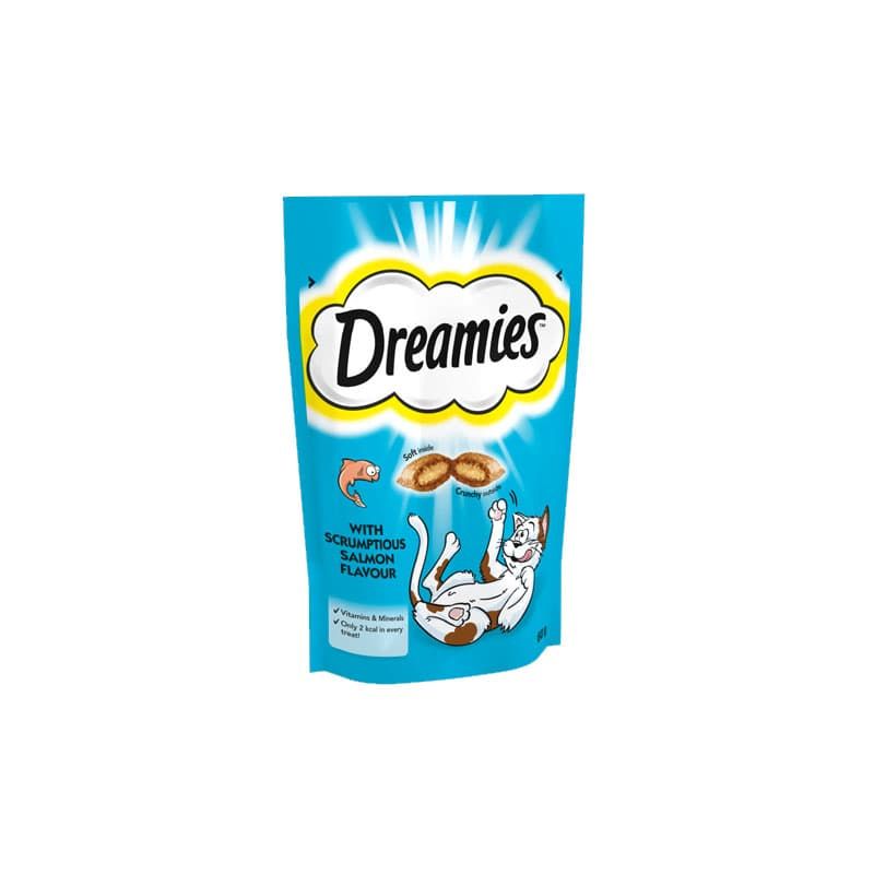 Dreamies Cat Treats - Salmon 60g