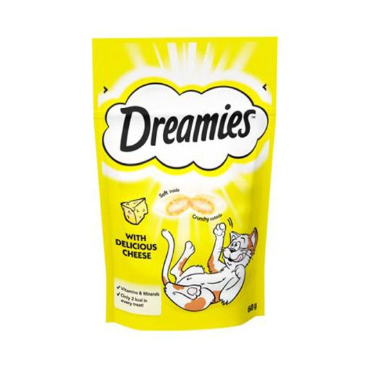 Dreamies Cat Treats - Cheese 60g