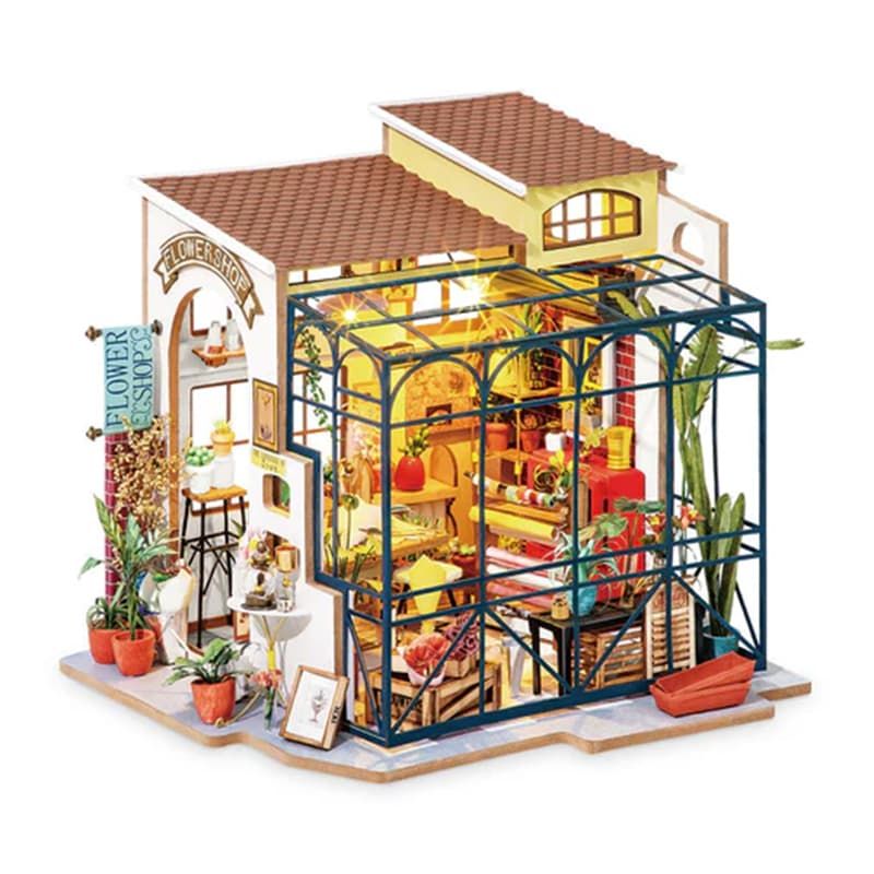 Emily's Flower Shop DIY Miniature House Kit