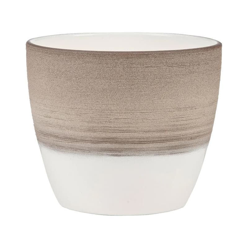 Espresso Cream Cover Pot - 11cm