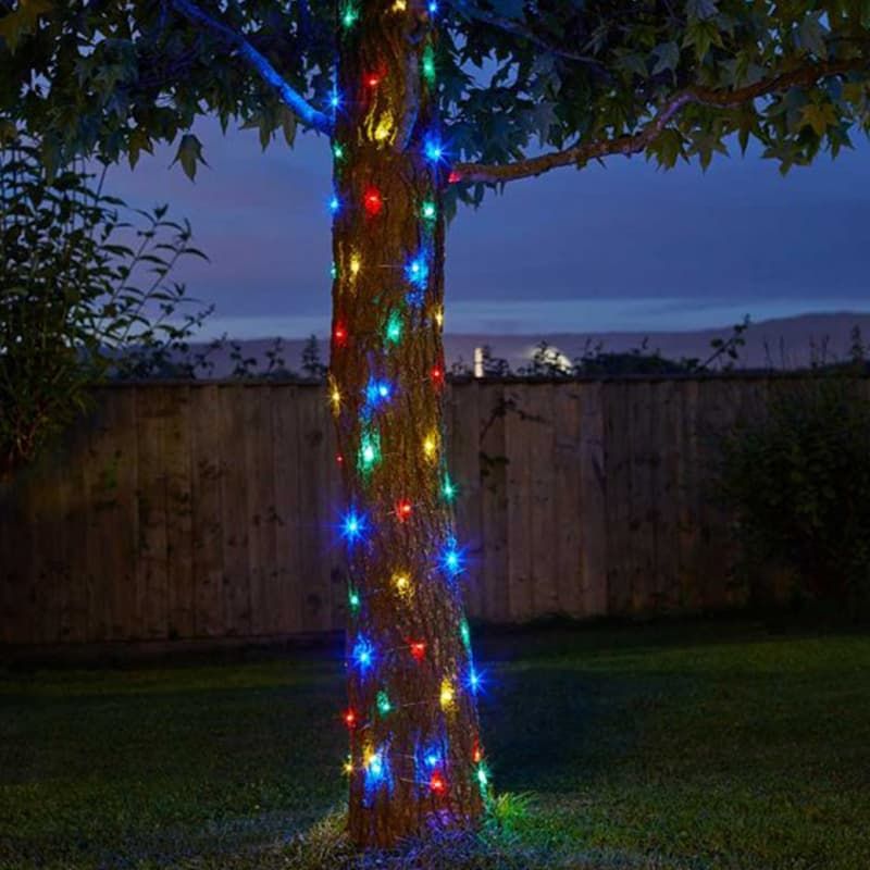 Firefly Solar String Lights Multi-Colour 100 LEDs