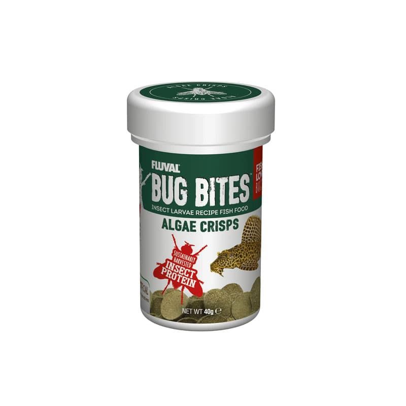 Fluval Bug Bites Algae Crisps Wafers 40g