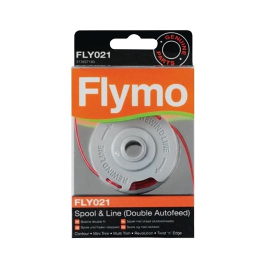 Flymo Spool & Line Red (Double Autofeed)