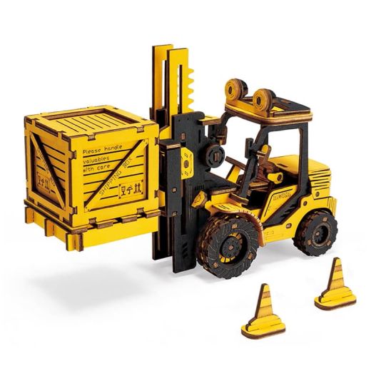 Forklift Wooden Model Kit