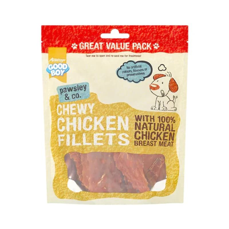 Good Boy Chewy Chicken Fillets 320g