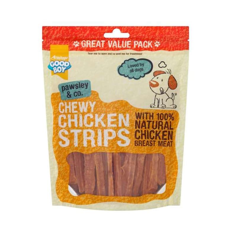 Good Boy Chewy Chicken Strips 350g