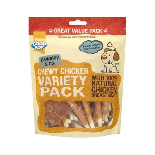 Good Boy Chewy Chicken Variety Pack 320g